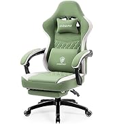 Dowinx Gaming Chair Breathable Fabric Game Chair with Gel Pad and Storage Bag, Comfortable Gamer ...