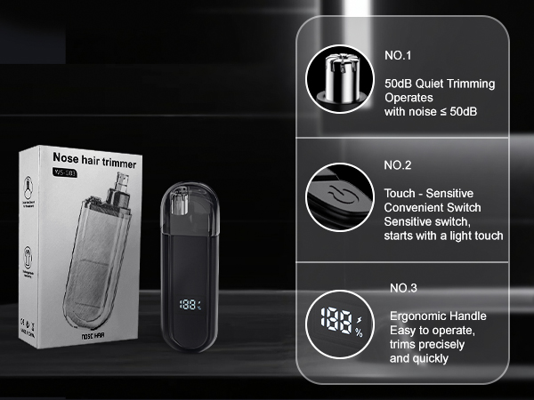 Nose trimmer + 3 core perks.