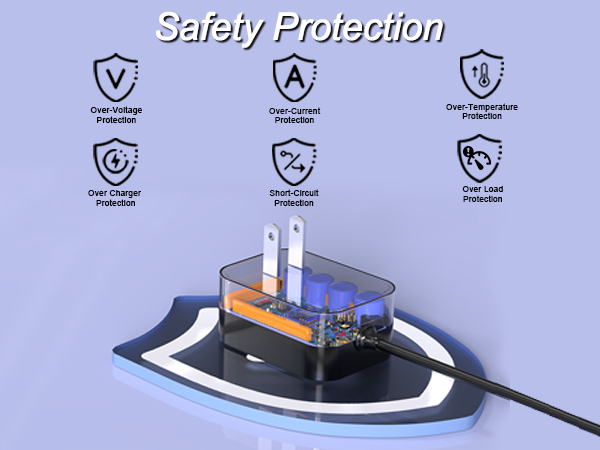 SCRIB3D pen charger conforms to the standard of UL listed, with intelligent protection technology