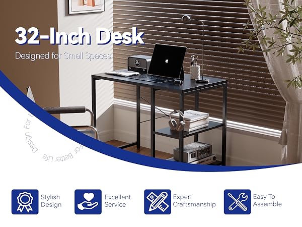 desk for small spaces