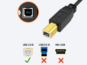 USB 2.0 B