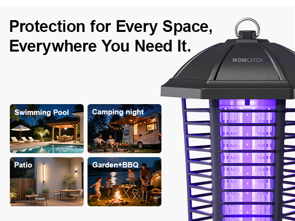 WowCatch Bug Zapper Outdoor