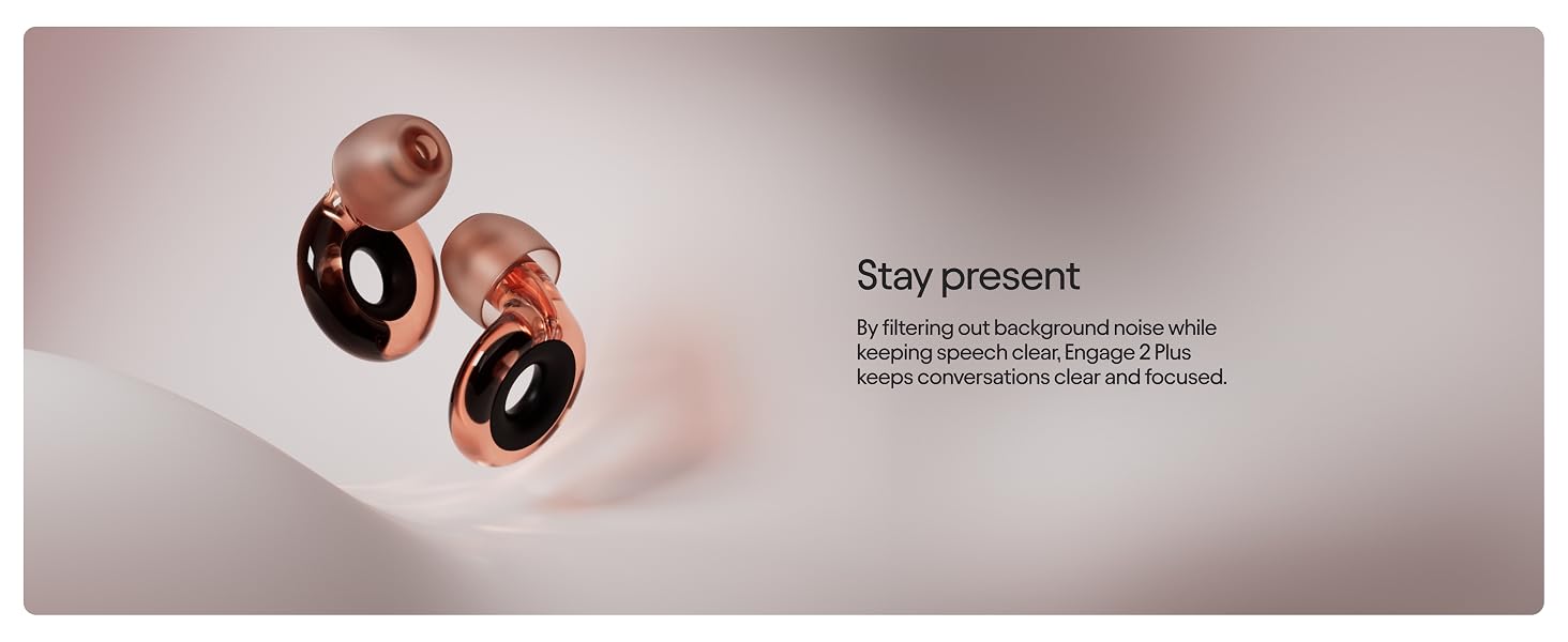 Loop Engage Plus Noise Reducing Earplugs