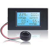 AC Voltmeter Ammeter 80-260V 100A KT-D135 LCD Display Digital Volt Amp Meter Wattmeter Energy Gau...