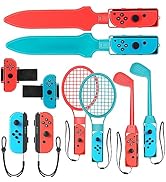 Switch Sports Accessories Bundle Family Accessories Kit for Nintendo Switch Sports Games:Tennis R...