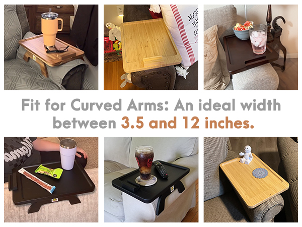 couch arm tray
