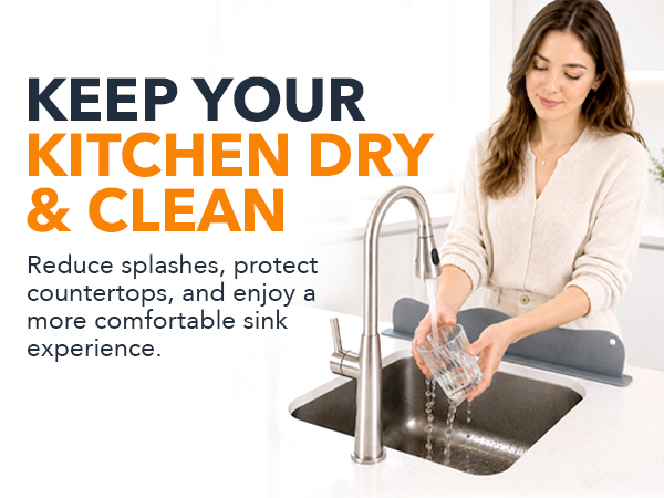 sink splash guard