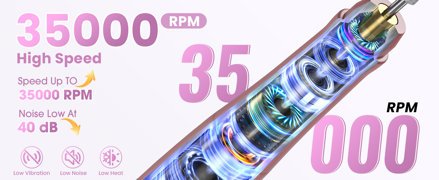 40 db for nail drill