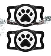 ZiperTag [2 Pack] for Airtag Dog Collar Holder - IP68 Waterproof Air Tagholder for Dog Collar, Li...