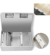 KYHSHJ Recessed Flat Hidden Socket Kit with 4 * 15A Receptacle, 1 USB-A Ports &1 USB-C Port+2-Por...