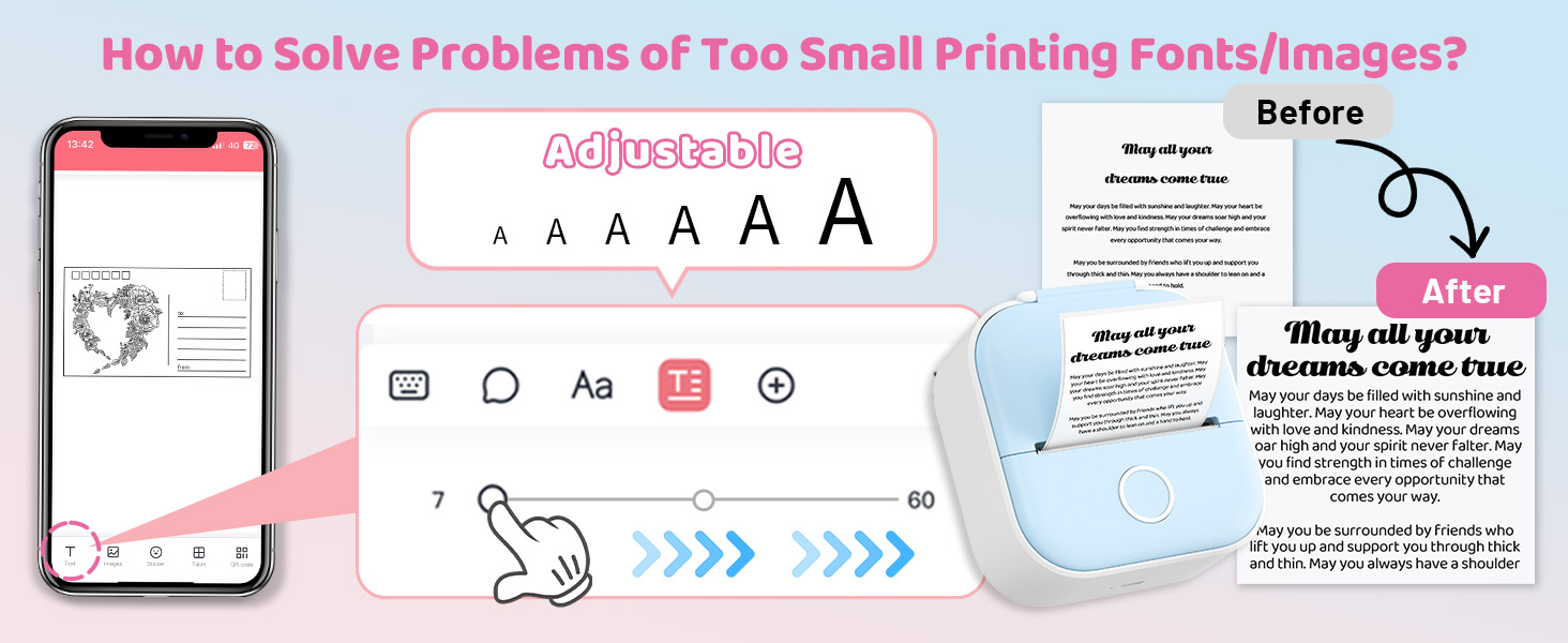 mini sticker printer