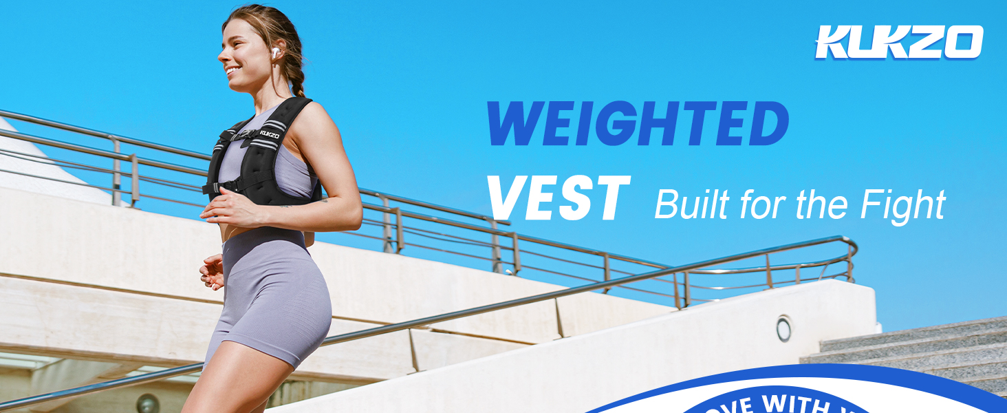 weighted vest woman men walking running jogging weight reflective strap strenth training