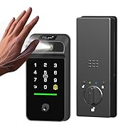 Dhiedas Palm Vein Smart Lock, WiFi Deadbolt Smart Locks with Doorbell, Keyless Entry Door Lock wi...