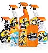 Premium Car Care Kit by Armor All, Includes Car Wax &amp; Wash Kit, Glass Cleaner, Car Air Freshener,...