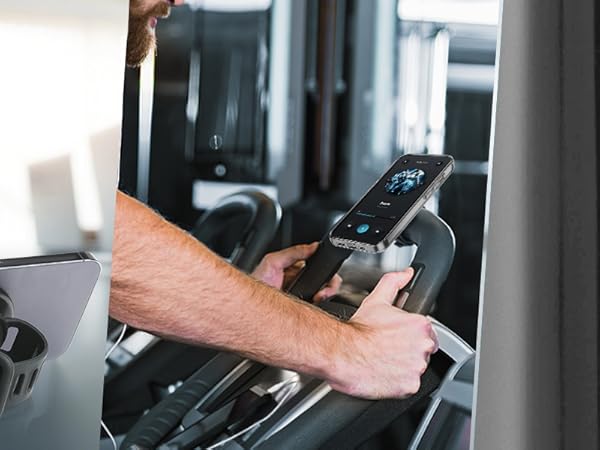 Magnetic Bar Mount Phone Holder for Gym