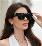 Trendy Oversized Fit Over Glasses Sunglasses