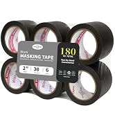 WINSUFIRE Colored Masking Tape, Colored Painters Tape for Arts and Crafts, Spray Painting, Maskin...