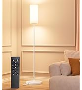 luckystyle LED Floor Lamp for Living Room, Dimmable Standing Lamps with Foot Switch,Remote Custom...