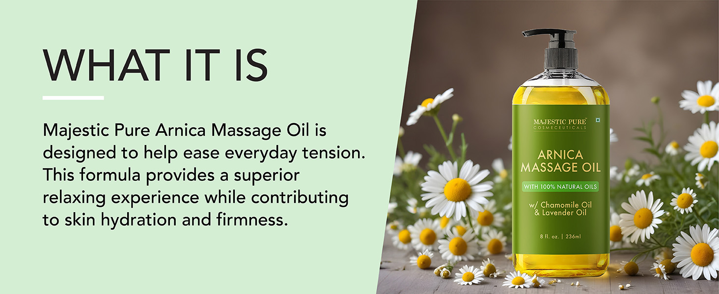 Arnica Massage Oil, Massage Oil