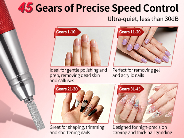 cordless nail drill kit