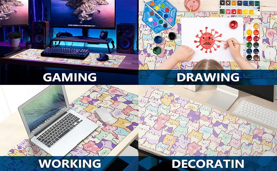 Kawaii Cat Mouse Pad