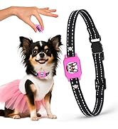 Bark Collar for Small Dogs 5-15 lbs with Magnetic Charging – No Shock, 3 Beep &amp; Vibration Modes, ...