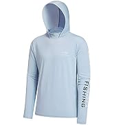 BASSDASH UPF 50+ Men’s UV Sun Protection Long Sleeve Performance Fishing Hoodie Hooded Shirts