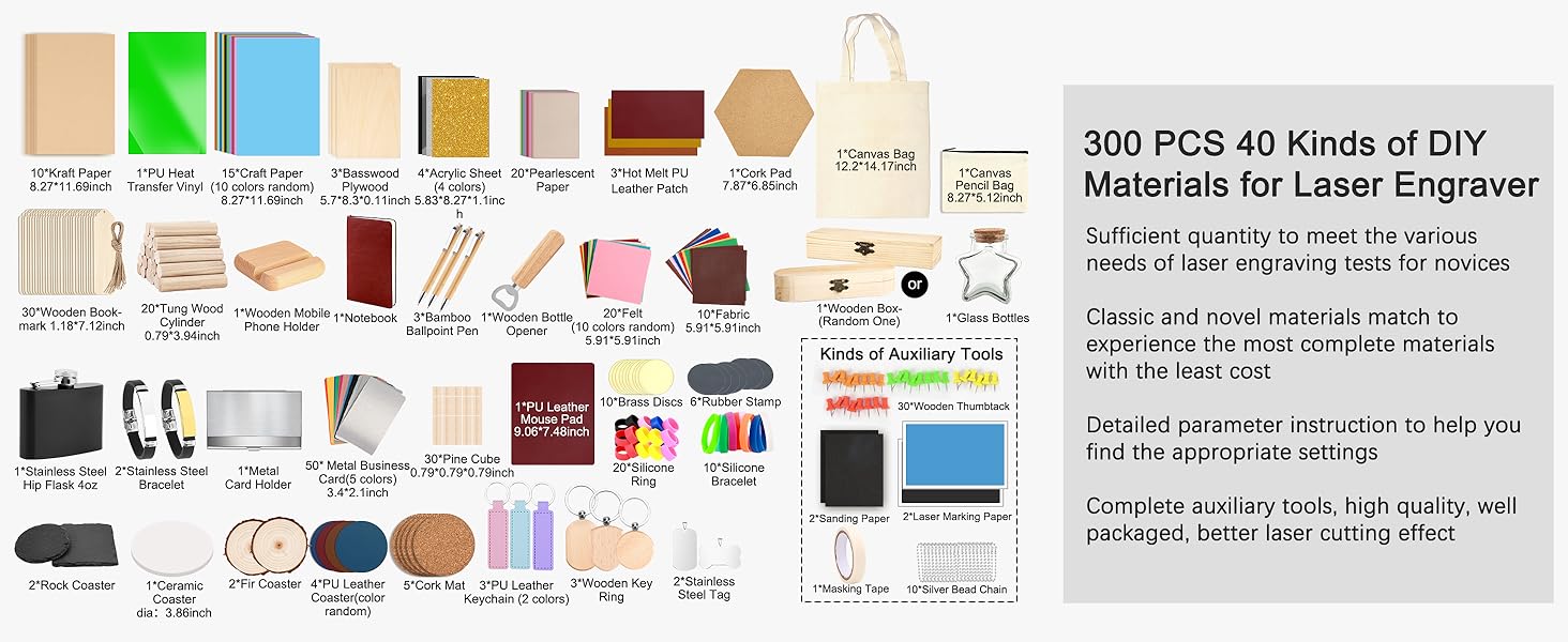 laser engraving blanks