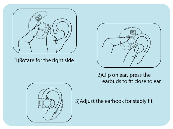 phone ear piece wireless bluetooth blue tooth headset wireless