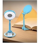 EastPin Rechargeable Book Reading Light: 18 LED Clip on Book Light for Kids in Bed &amp; Night | Eye ...