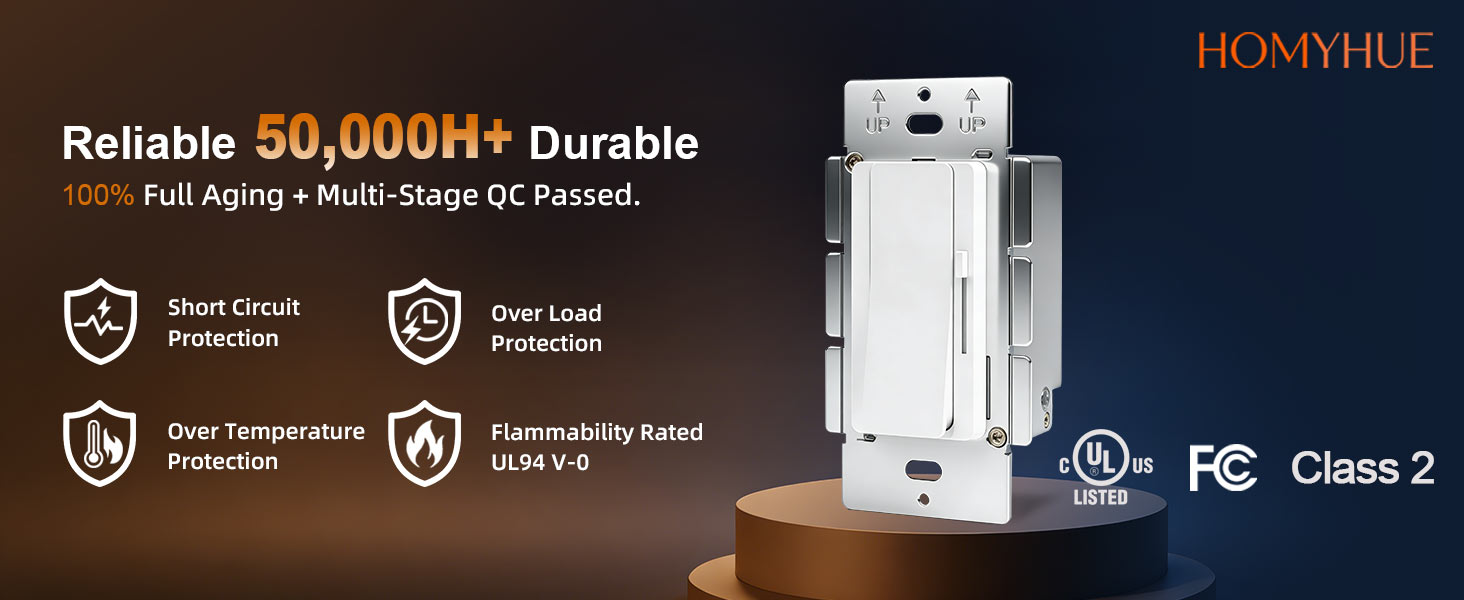 DIMMER SWITCH CLASS 2 FCC UL LED DRIVER 24V 60W 100W