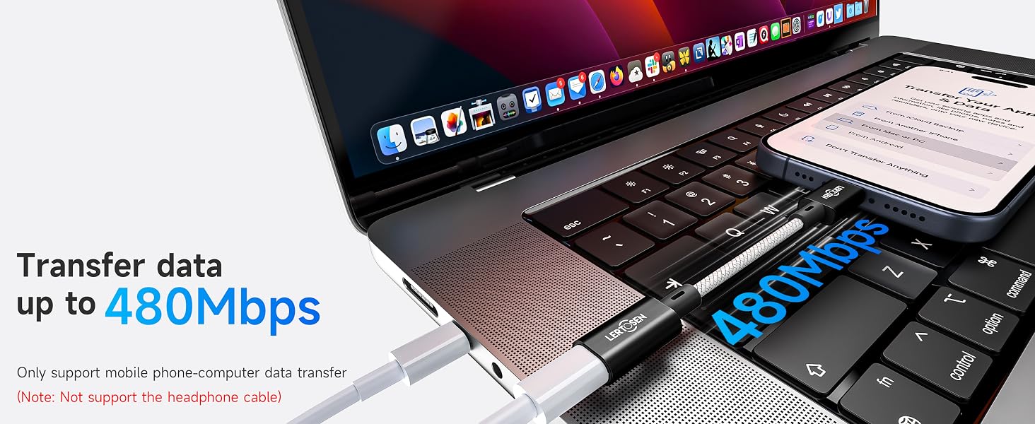 lightning to usb c adaptor