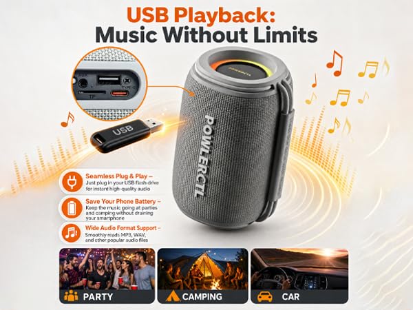 bluetooth speaker usb