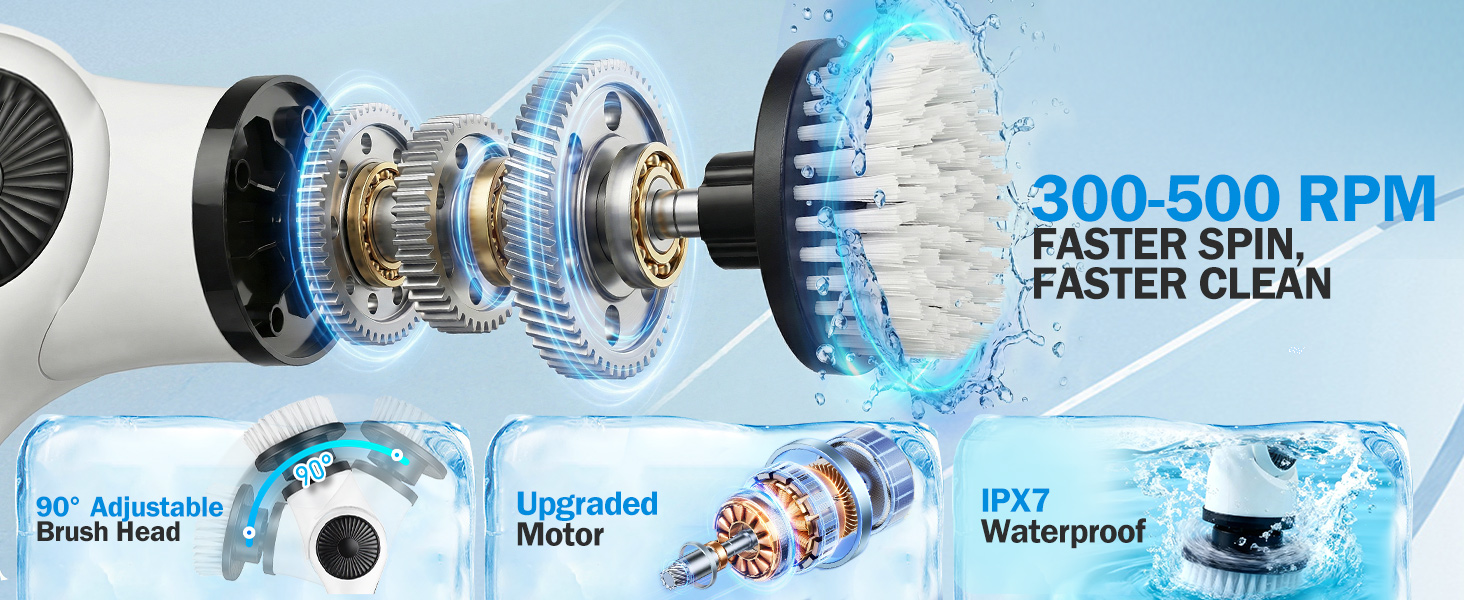 Electric Spin Scrubber