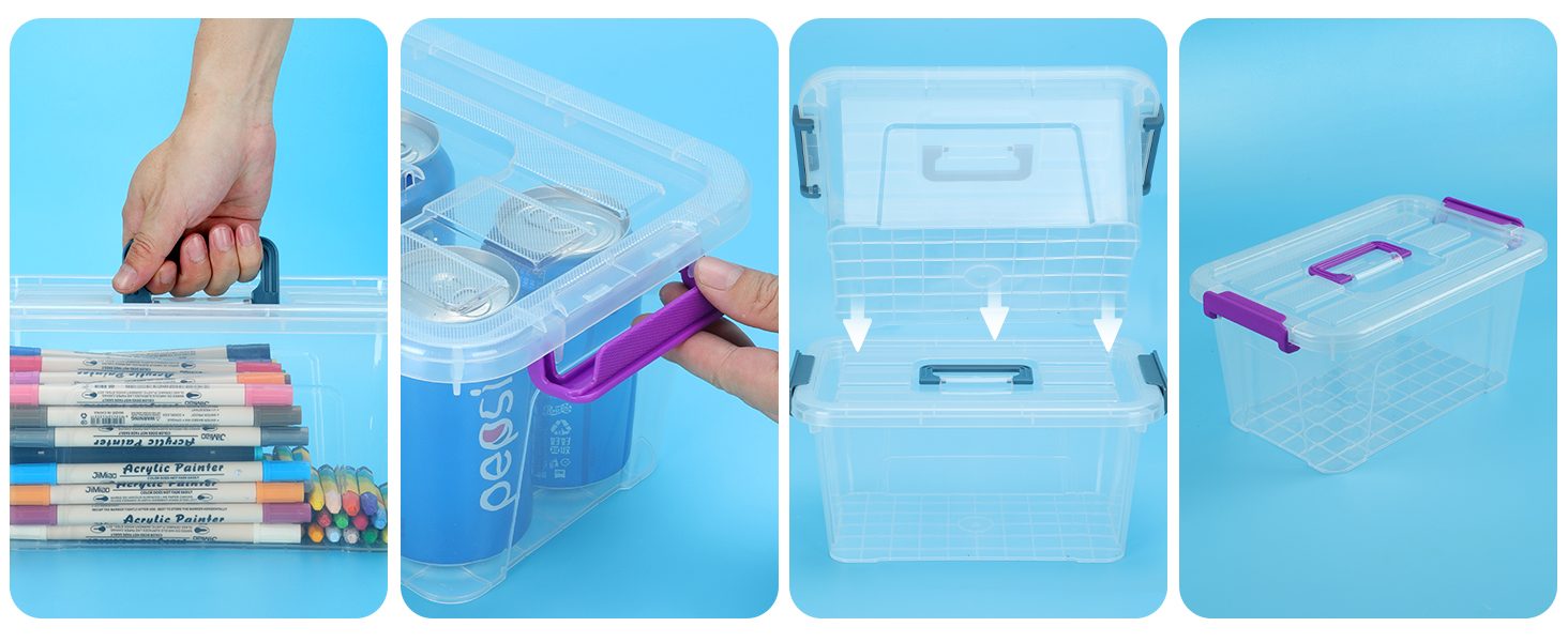 buckle lids carry handle