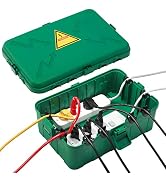 Hrensaw Large Outdoor Electrical Box(12.5x8.5x5inch),IP54 Waterproof Outdoor Outlet Covers,Weathe...