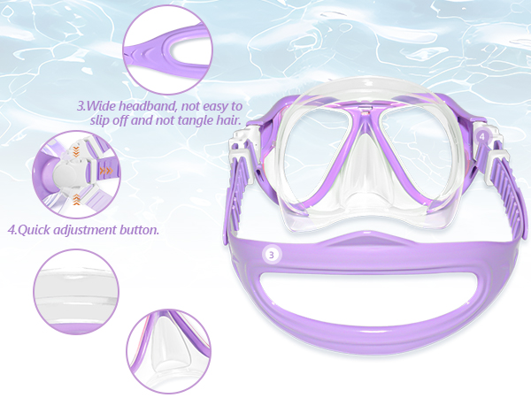 anti-fog kids goggles