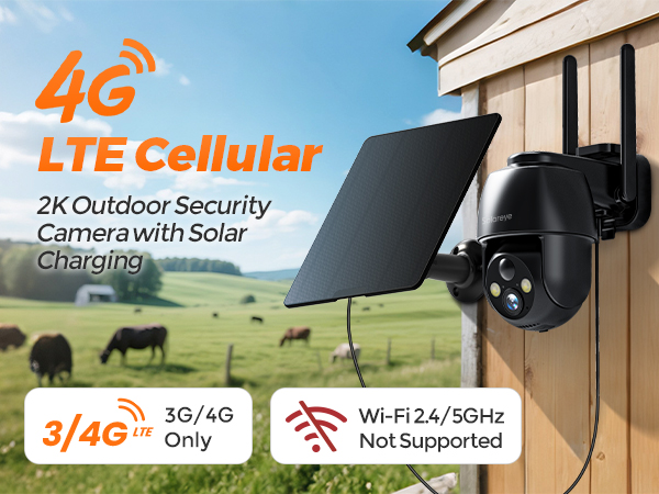 4G LTE Cellular Camera