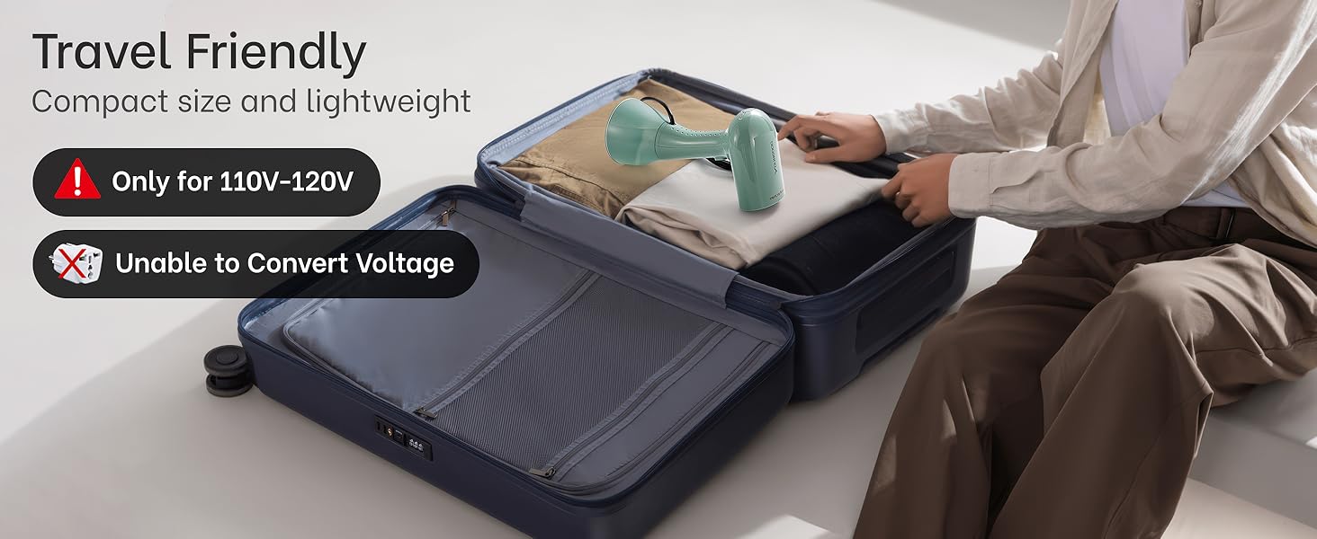 Steamer for Clothes, clothes steamer handheld,Portable Handheld Design Travel Steamer