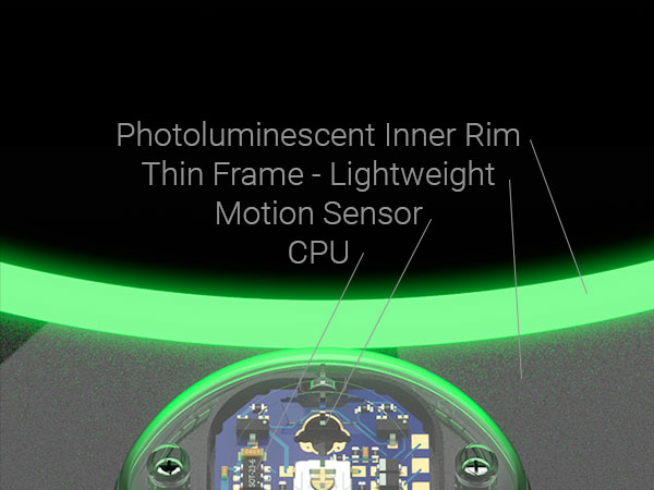 TOSY Flying Ring LED Exploded