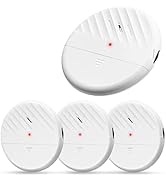 Wsdcam Glass Break Sensor Alarm 125dB Ultra-Slim Wireless Glass Break Detector Window Alarm Vibra...