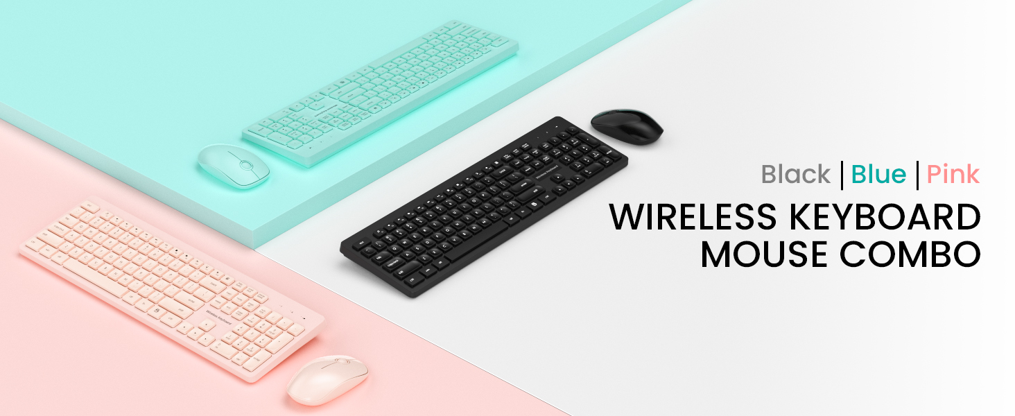 WIRELESS KEYBOARD AND MOUSE