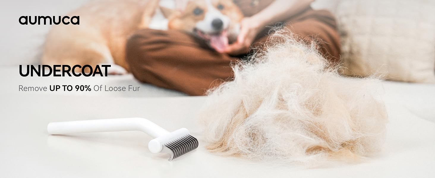 dog shedding brush