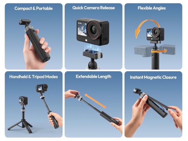 ULANZI MT95 Mini Tripod Selfie Stick Stand