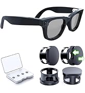 4 Pack LED Light Blocking Covers Compatible with Ray-Ban Meta Wayfarer/Skyler/Headliner &amp; Oakley ...
