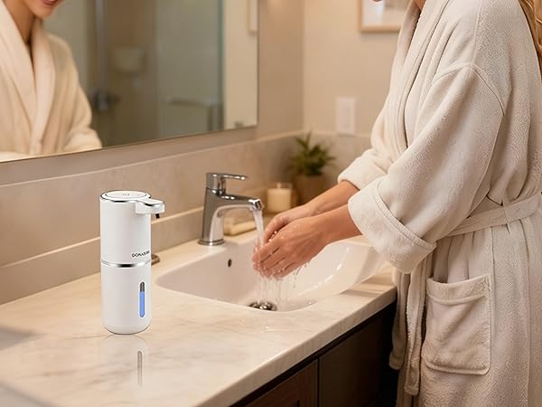 Automatic soap dispenser for bathroom
