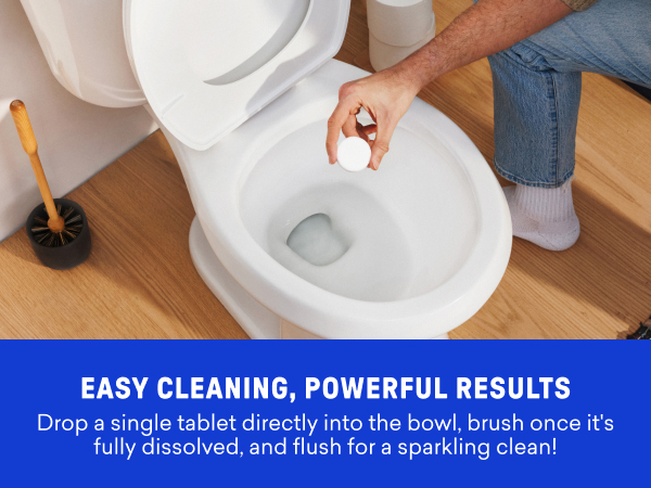 Toilet Cleaning Tablets How-To
