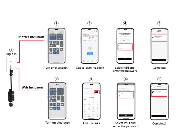 Add the device to Minoston APP