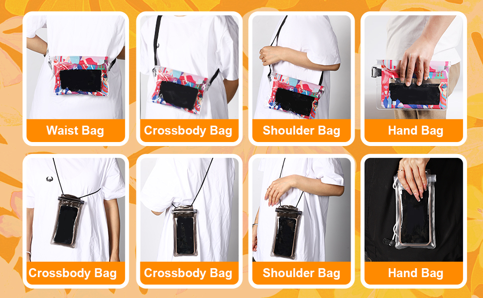 waterproof pouches for cell phone