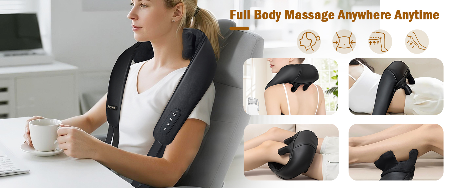 shiatsu neck and back massager